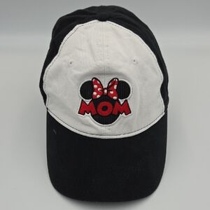 Disney Black and White Minnie Mouse Mom Hat